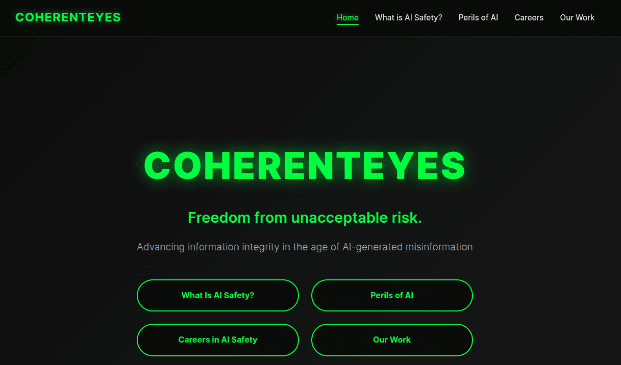 CoherentEyes website
